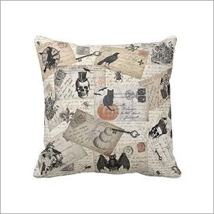 Digital Print Cushion Cover - Cotton, Polyester, Velvet | Customizable Sizes, Easy Wash, Anti-Wrinkle, Set of 5