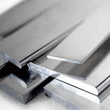 Aluminium Flat Bar - Alloy Composition, Silver Color, Mill Finish Surface Treatment | Durable Flat Shape