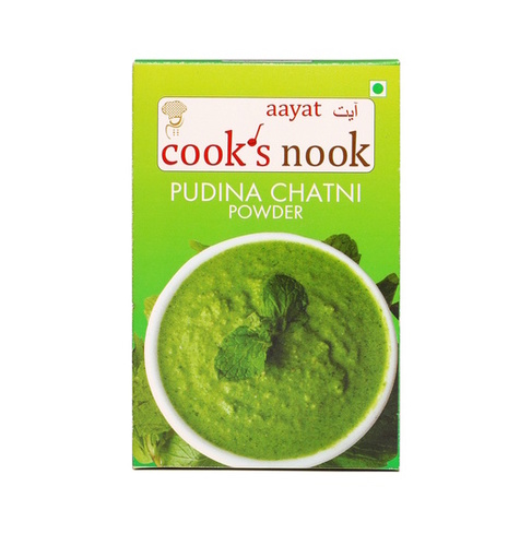 Pudina Chutni Powder - Green Powder Formulation | 12 Months Shelf Life, Ideal Room Temperature Storage