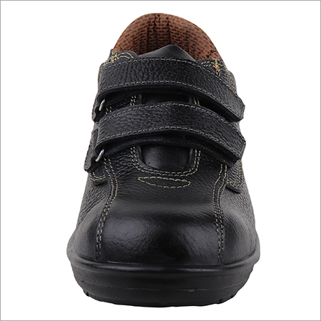 Ladies Black Safety Shoes Insole Material: Pu