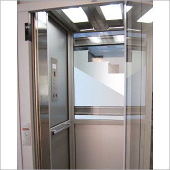 SS Half Glass Elevator Cabin