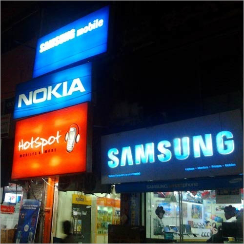 LED Glow Signage Board