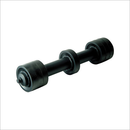 Return Roller - Mild Steel, Black Color | High Strength, Durable, Easy to Install, Low Maintenance, Ideal for Machinery Use