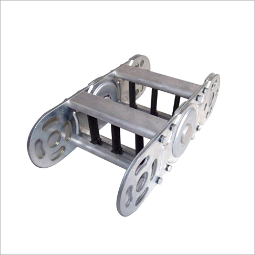Steel Cable Carrier - Mild Steel | 1 Year Warranty Industrial Use Silver Finish