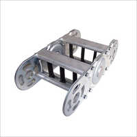 Steel Cable Carrier - Mild Steel | 1 Year Warranty, Industrial Use, Silver Finish 