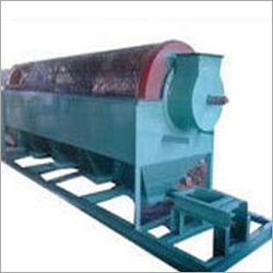 Rotary Screen - 1 TPH to 100 TPH Capacity, Strong & Easy To Operate, Electric Power Source, Flame Proof Design, Dust-Free Covering in Green