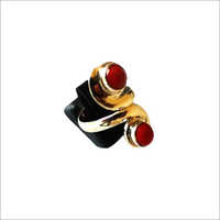 Sterling Coral Ring