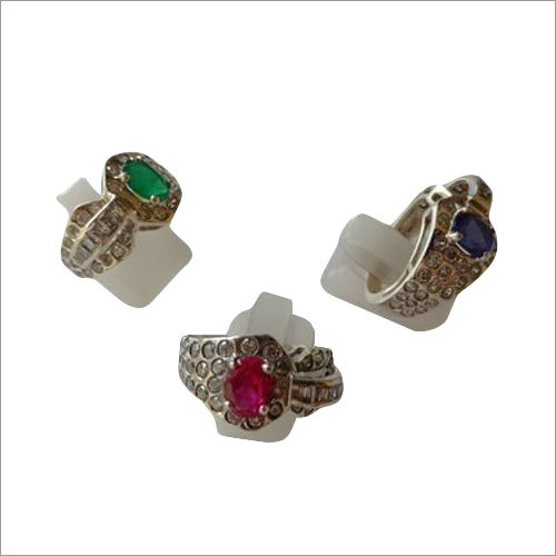 Imitation Rough Ruby Ring