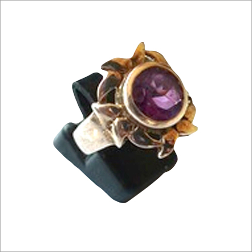 Karat Rose Gold Amethyst Ring