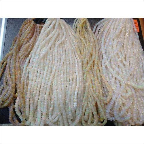 Ethiopian Opal Beads - Round Stone Beads | Unique Iridescent Finish, Versatile for Jewelry Making and Crafting Projects