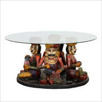 Glass Top Coffee Center Table