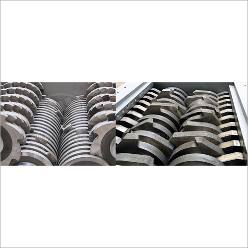 Double Axis Metal Crusher