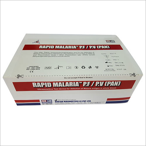 Rapid Malaria PF/PV Antigen Test Kit