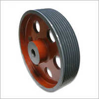 V Belt Split Pulley - Silver, 20-50mm Width | High Durability, Corrosion Resistant, Fine Finishing For Industrial Use
