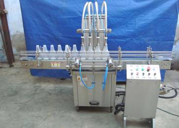 Automatic Four Head Vertical Air-Jet Cleaning Machine