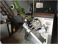Tube Sticker Labelling Machine With Manually Feeding Systems