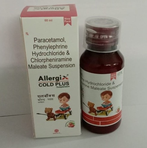 Paracetamol, Phenylephrine Hcl & Chlorpheniramine Suspension