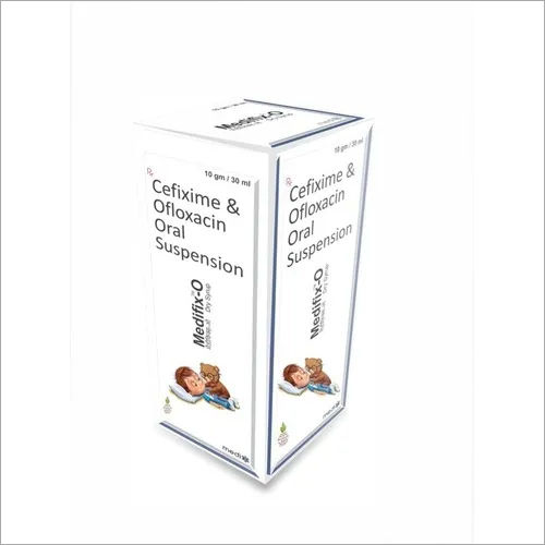 Cefixime & Ofloxacin Oral Suspension