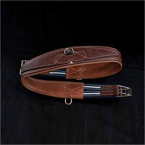 Leather Girth - Premium Brown Leather, Weatherproof Design | Ideal for Horse Riding