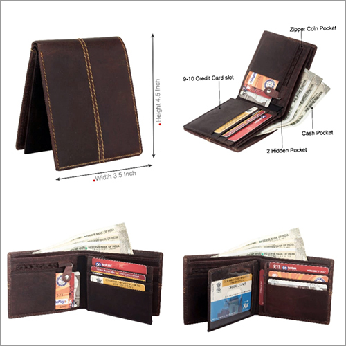 Brown Leather Wallet