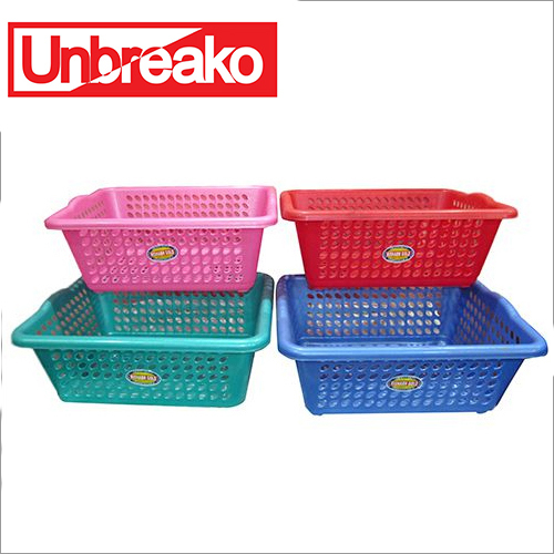 Red Plastic Basket