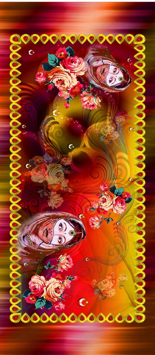 Digital Print Dupatta