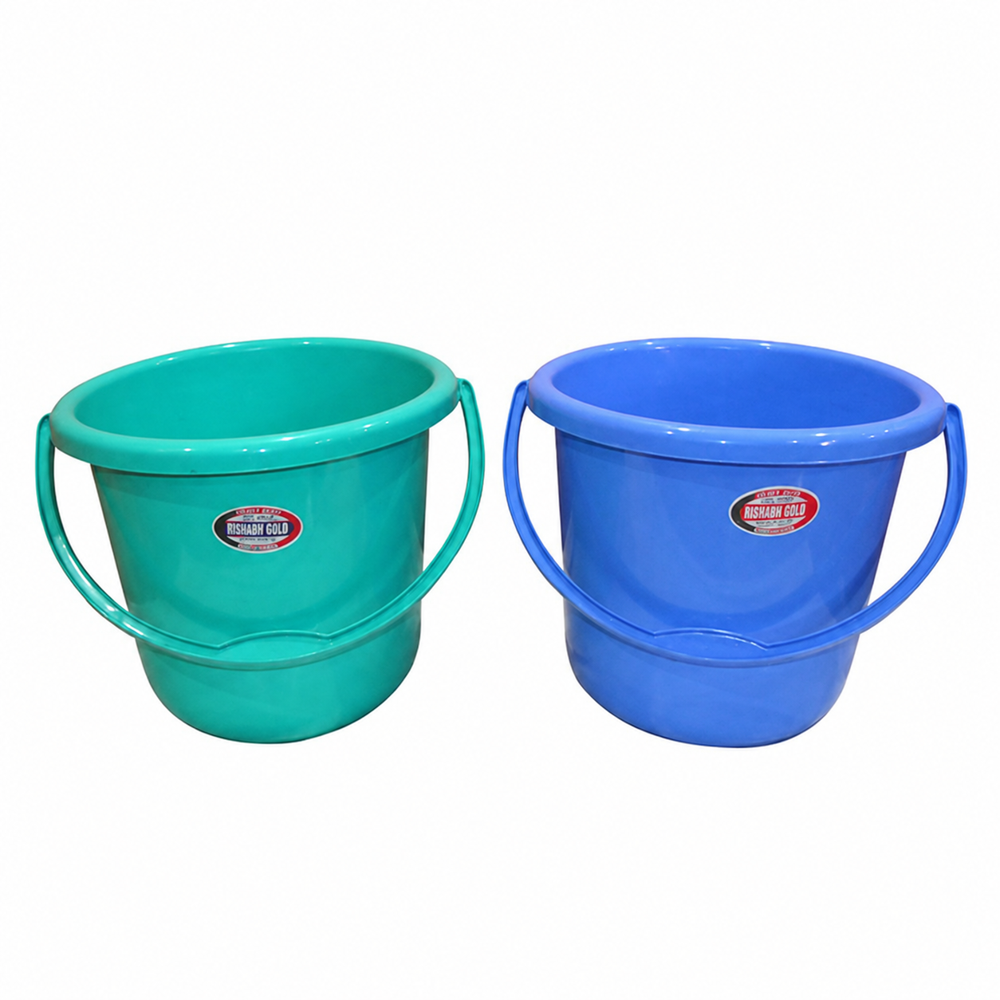 Plastic Bathroom Colour Bucket