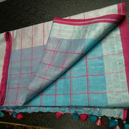 Silk Tissue Linen Sarees