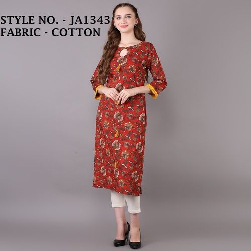 Cotton Printed Kurti