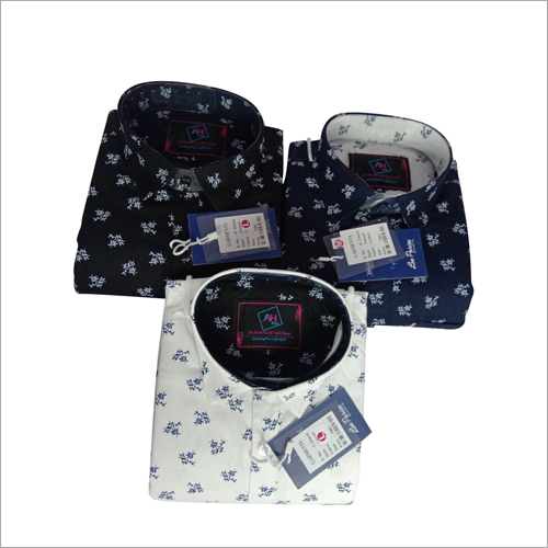 Mens Printed Fancy Shirt