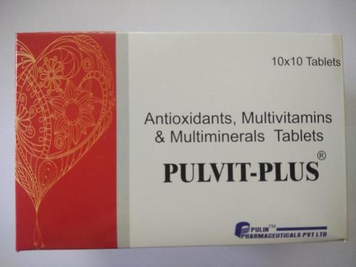 Pulvit Plus Antioxidant Multivitamin and Multimineral Tablets