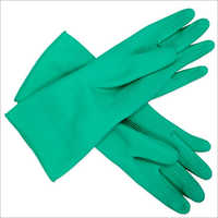 Green Rubber Glove