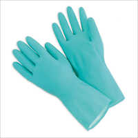 green Rubber Gloves