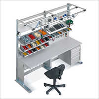 Grey Ms Fabricated Workstation