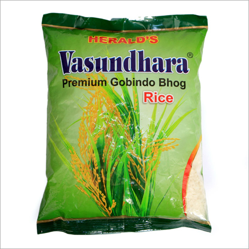 Vasundhara Gobindo Rice - Medium Grain Short Brown Rice, 100% Purity, Non-Sticky, Dried Natural Grain, Ideal for Pulao and Biryani