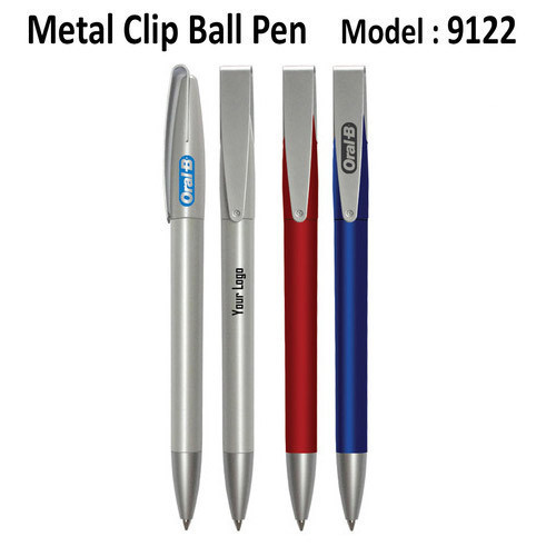 METAL CLIP BALL PEN