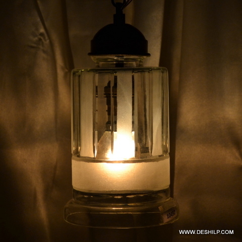 Frosted Glass Wall Hanging Lamp