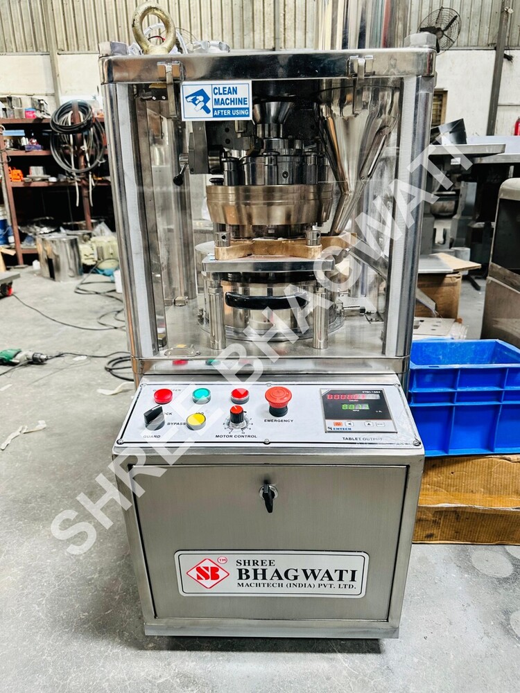 Laboratory Scale Single Sided Rotary Tablet Press Machine - Mini Tablet Press