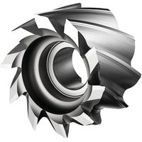 Heavy Shell End Mill - Color: Sliver