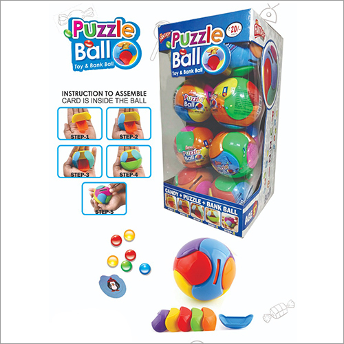 Puzzle Ball Choco Bean Candies