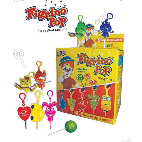 Figrino Pop Flavoured Candy Lollipop