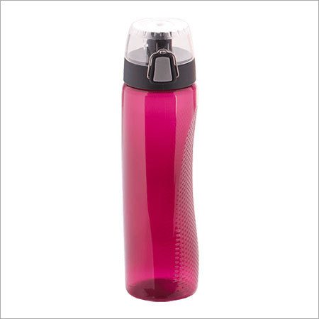 Plastic Water Bottle - Plastic, 5-10 Inch, Attractive Colors | Seamless Finish, Sturdy Design, Water Transfer Printing
