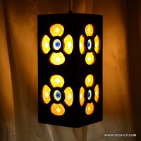 Flower Design Hand Made Glass Wall Hanging