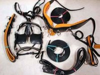 Black Horse Leather Harness