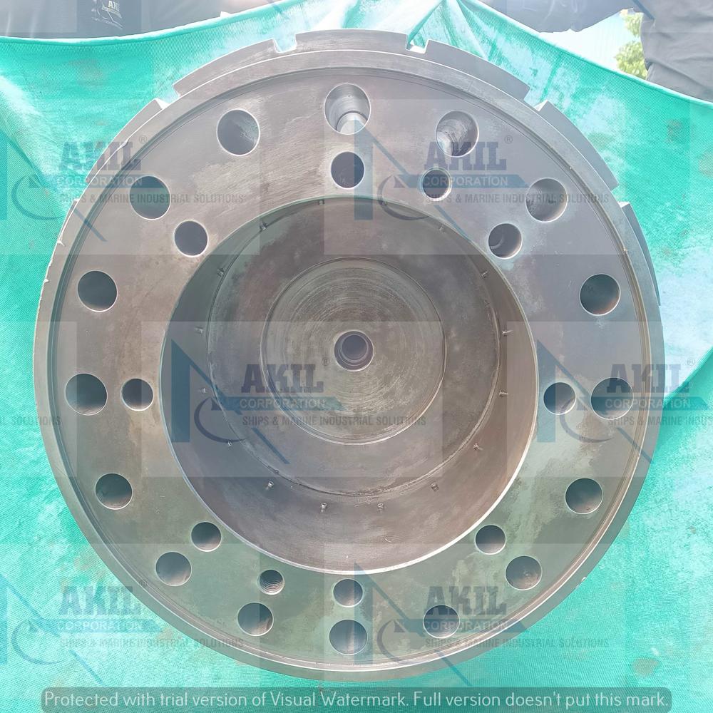 Mak 6M601AK Crankshaft - Stainless Steel 300-400 mm Dimensions | Semi-Automatic Mechanical Drive High Efficiency 1-Year Warranty 5-20 kg Weight