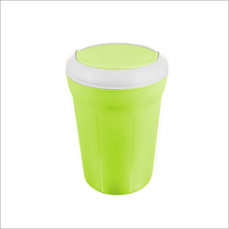 Plastic Swing Bin - PVC, Single Piece | Lightweight, Easy to Clean, Fade-Resistant, Ideal for Waste Disposal and Laundry Hamper Usage
