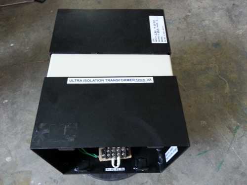 Ultra Isolation Transformers - Copper & Steel Material, 10x10x10 cm, 120V Input/Output, 1 kVA Power Rating | High Isolation, Noise Reduction, Shielded Design, Transient Protection