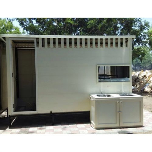 Ivory Upvc Security Cabin
