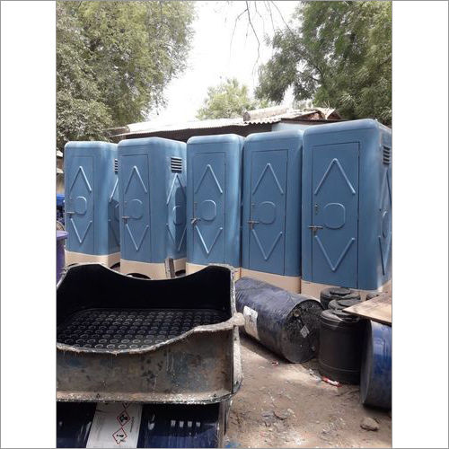 Blue Frp Portable Toilet