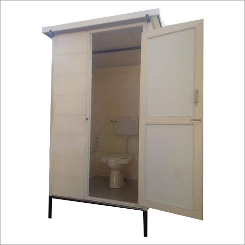 Cream Portable Toilet Cabinet